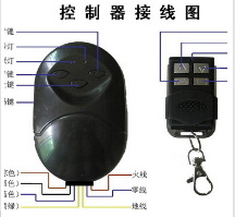 卷帘门控制接线图